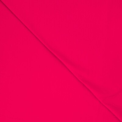 Ensfarvet bomulds jersey i klar fuchsia til engros hos Jydsk Stoflager