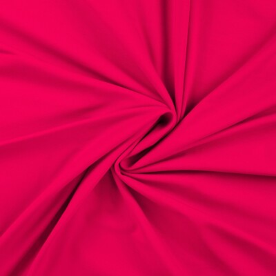 Bomulds jersey Klar fuchsia i 220 g/m² og 150-160 cm bredde