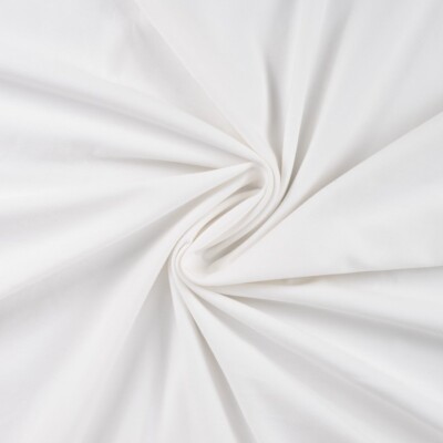 Bomulds jersey Støvet råhvid i 220 g/m² og 150-160 cm bredde