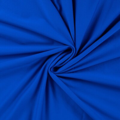 Bomulds jersey Klar kongeblå i 220 g/m² og 150-160 cm bredde