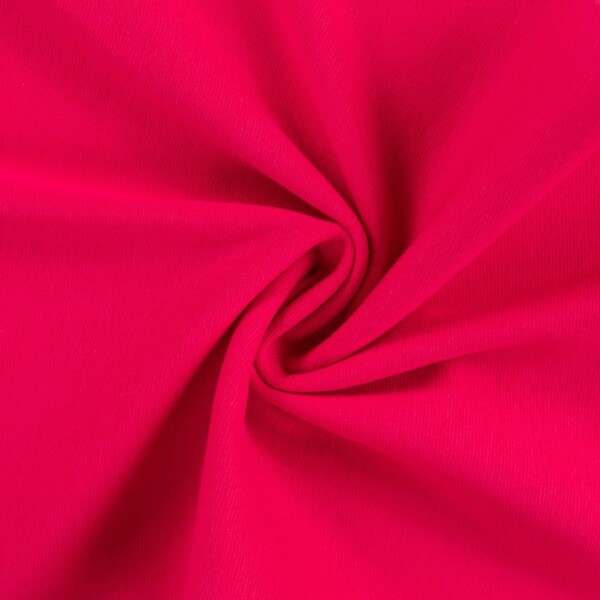 RS0220-171-3-optimized Rib - Klar fuchsia rundstrikket rib 230 g/m² 180 cm
