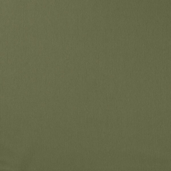Khaki rib jersey metervare Oekotex 100