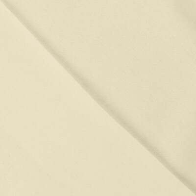 Rib - Råhvid Oekotex rib jersey