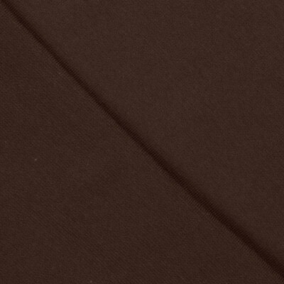 Oekotex rib i mørkebrun til ribkanter og afslutninger