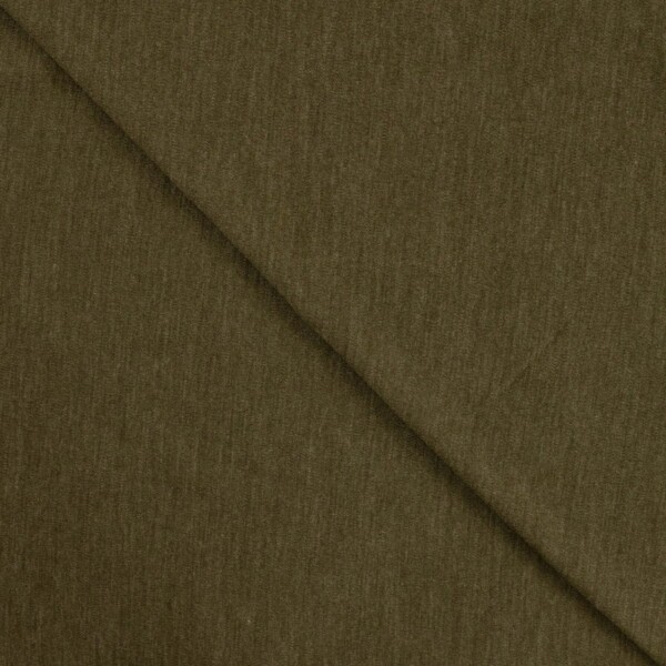 Merino uld jersey khaki meleret til tøjproduktion