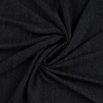 Merino wool jersey anthracite mottled in 100% wool