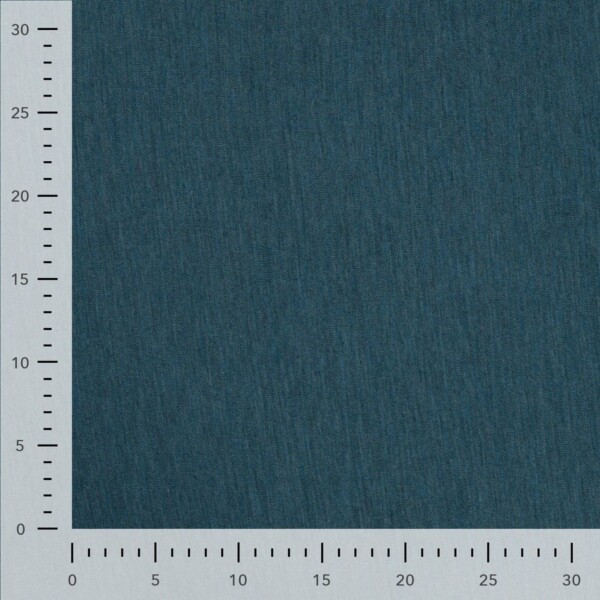 Merino wool jersey Petrol mottled as rolled fabric