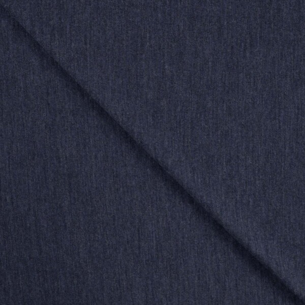 Merino uld jersey Navy meleret struktur og melering
