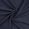 Merinovillajersey navy meleerattu 1x1-ribbineuloksena