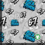 Six Seven Design v1 digiprintti jersey 220 g/m²