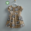 Jerseyprintti puuvilla/lycra, 4-suuntainen jousto