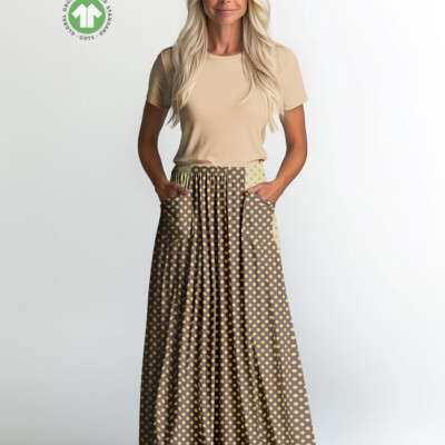 Forårs Prikker - Pecan/Banana