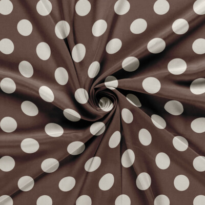 Viskoosi, jossa pisteitä - pekaani/vaaleanpunainen