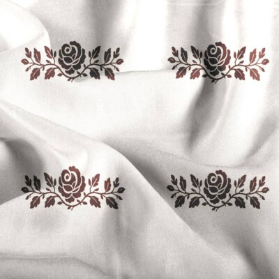 Viskoosi ruusuilla - klassinen offset