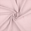 Forårs Prikker - Offwhite/Bubblegum rotationsprint jersey 220 g/m²