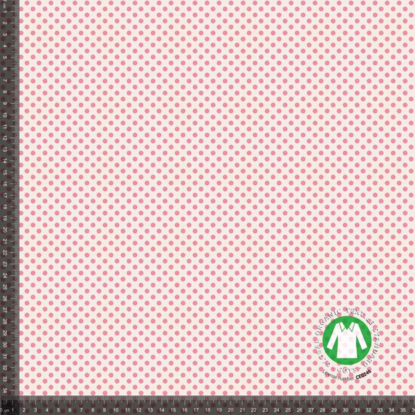 Forårs Prikker - Offwhite/Bubblegum mål
