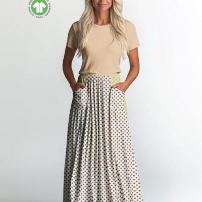 Forårs Prikker - Pink/Pecan