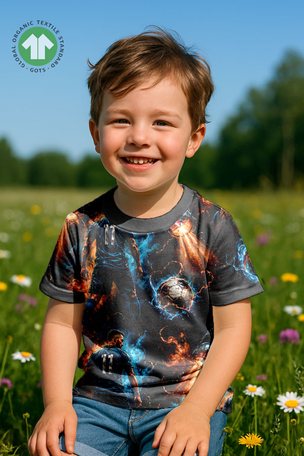 Jersey stoff print til T-shirts, shorts og leggings