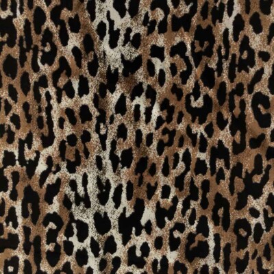 Leopard print viscose jersey 97% viscose 3% elastan, Oekotex Class 2
