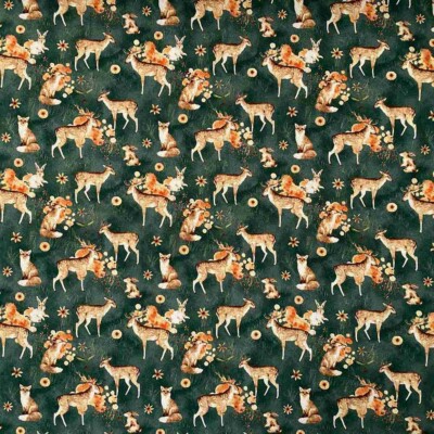 Heavyweight jogging, green – Forest animals