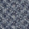 Kirjailtu denim ruudut ja suuret kukat 360 g/m² 140 cm