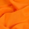 Orange lærred metervare 100% bomuld