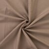 Close-up of canvas weave in taupe 100% cotton