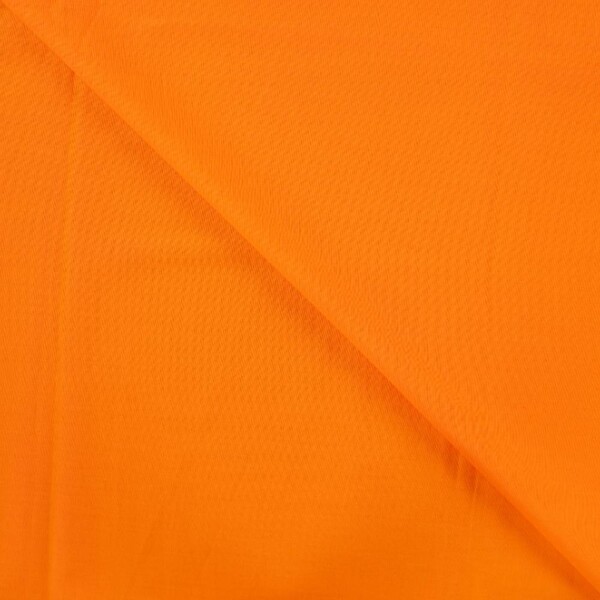Orange woven cotton canvas fabric 145--150 cm width