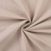 Detalje af lærredsvævning i sand 100% bomuld