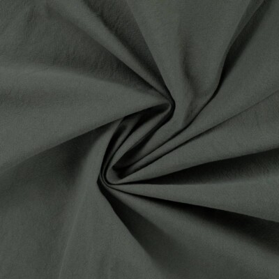 Sandwashed cotton -- dusty army green - Image 3