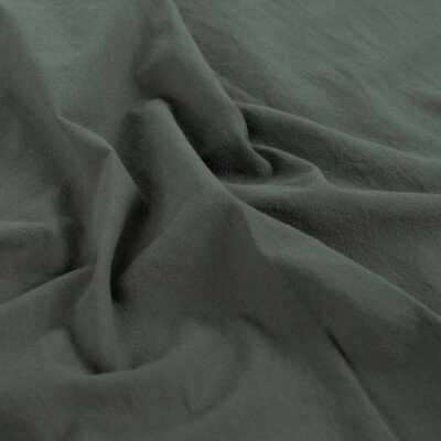 Sandwashed cotton -- dusty army green - Image 4