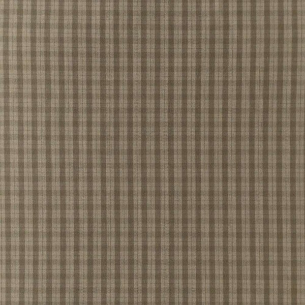 Kudottu palttina ruskea/offwhite-ruudulla, metritavara