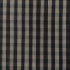 Detail of woven gingham checks cotton green/off-white