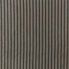 Detail of striped cotton canvas fabric blue/off-white