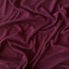 Bordeaux meleerattu 1x1 ribbirakenne merinovilla-silkki jerseyssä