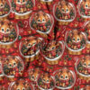 Digiprintti jersey porot punaiset joulupallot