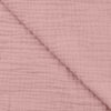 Kaksinkertainen harsokangas New Dusty Rose lähikuva