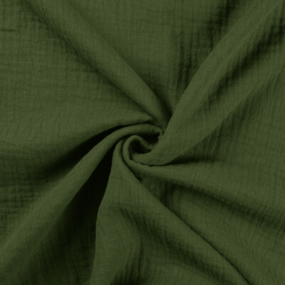 Double Gauze Dark Khaki