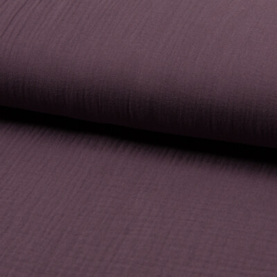 Mauve-sävyinen double gauze -kangas