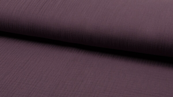 Mauve-sävyinen double gauze -kangas