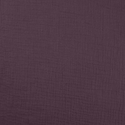 Lähikuva double gauze Mauve -kankaan pinnasta