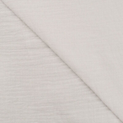 Double gauze Optical White fabric detail