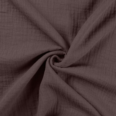 Double Gauze Dusty Brown