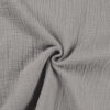 Double Gauze Silver Grey -musseliinikangas