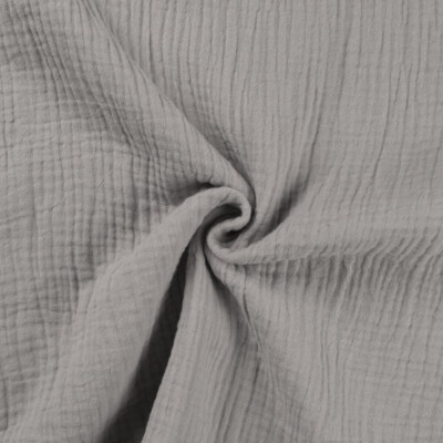 Double Gauze Silver Grey