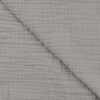 Double Gauze Silver Grey -kangas rullalta