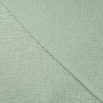 Double gauze musliini mintunvihreä pastelli
