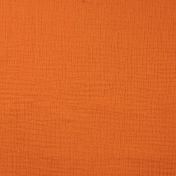 Orange Neon double gauze -kankaan lähikuva