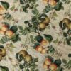 Jacquard woven gobelin fabric with pear and peaches motif