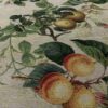 Gobelin fabric with pear and peaches for home decor
